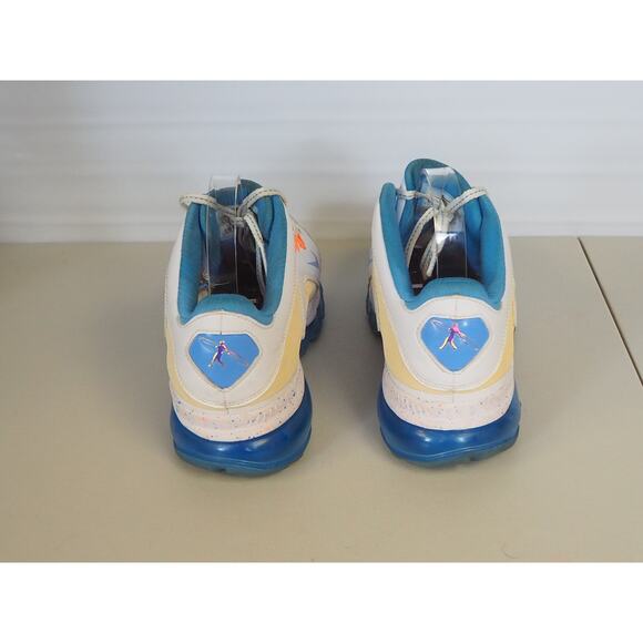 Nike Swingman 360 Pregame TR Sneakers White, Blue And Orange Size 8.5 638072-100 - Picture 5 of 11